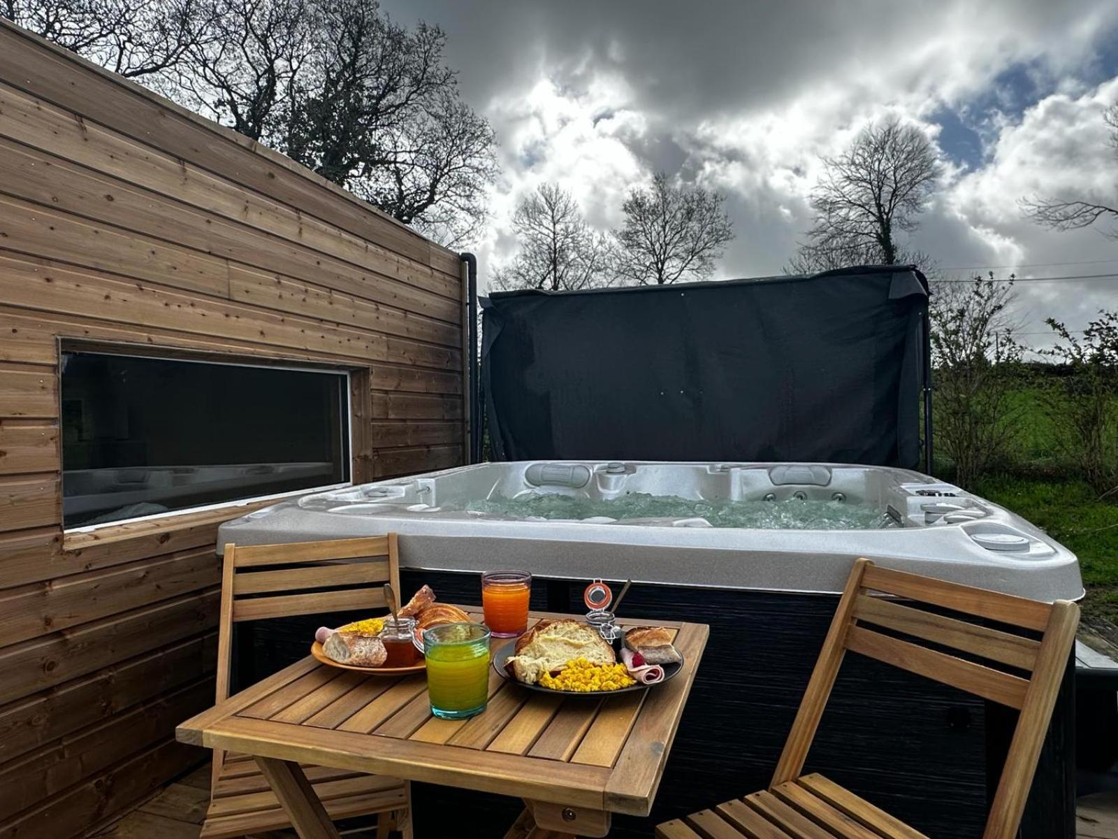 La Cabane D'Emma Spa&Sauna Prive Bannalec Luaran gambar